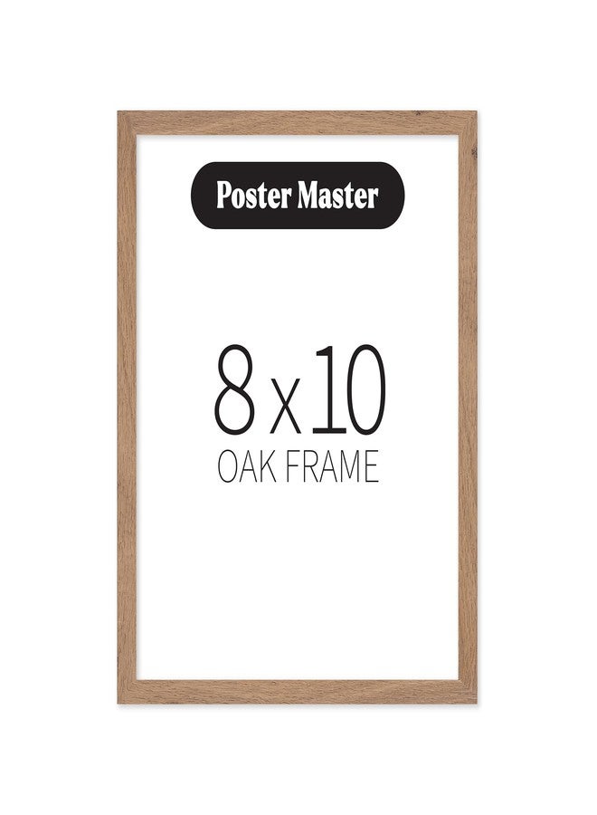 Poster Master إطار صور Poster Master مقاس 8x10 - إطارات ملصقات - إطارات خشبية بيج مقاس 10x8 - إطار خشبي طبيعي مقاس 8x10 - إطار خشبي للصور مقاس 8x10 (إطار بيج) - Image 1